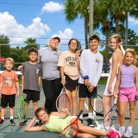 Competition — Ages 7-13 · Fitness + Tennis